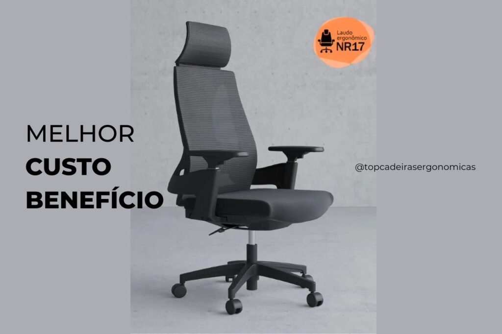 Qual a Melhor Cadeira Ergonômica Custo-Benefício
